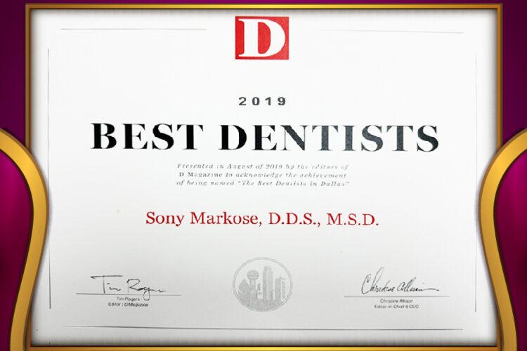 Best dentist Award winner Dentist in Carrollton