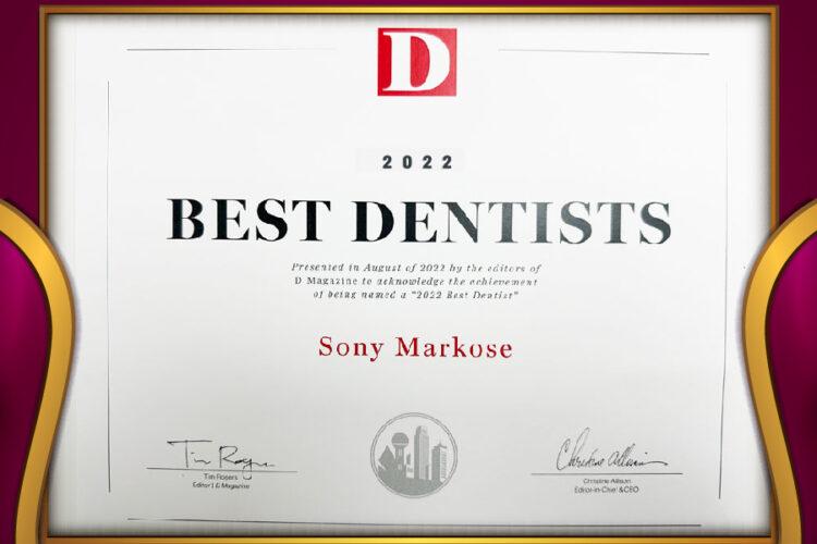 Best dentist Award winner Dentist in Carrollton